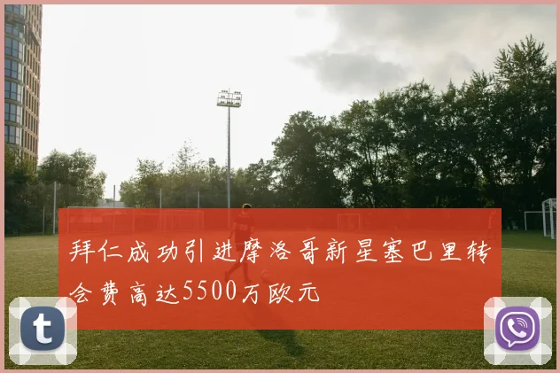 拜仁成功引进摩洛哥新星塞巴里转会费高达5500万欧元
